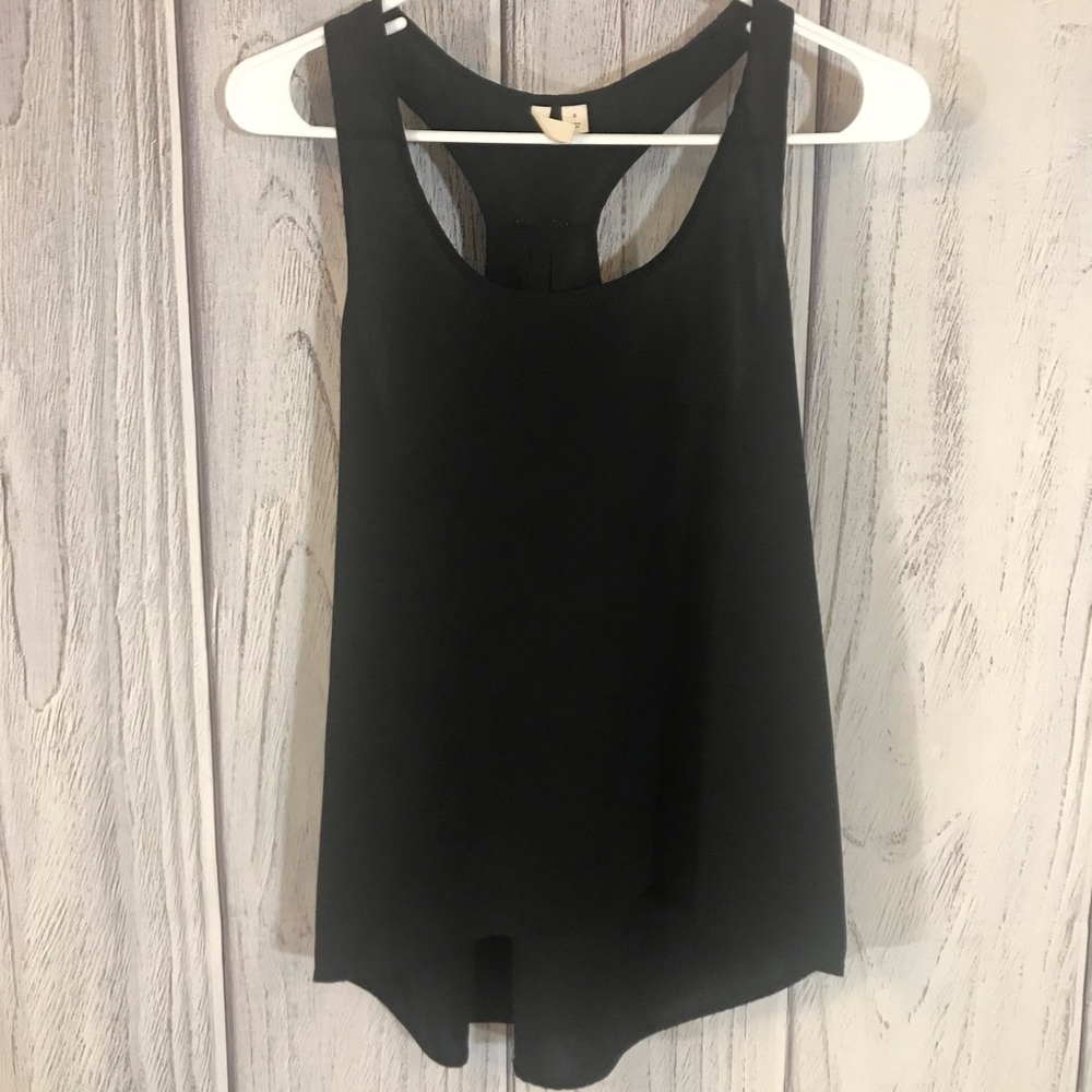 Black Frenchie Racerback Tank Top